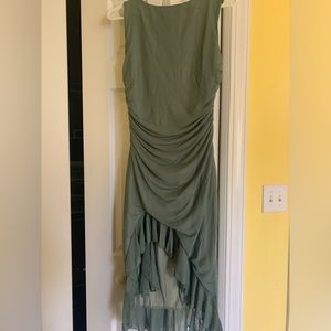 Sage green dress